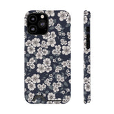 Floral - Card Holder Cases iPhone 13 Pro Max Glossy Without gift packaging - phone cases